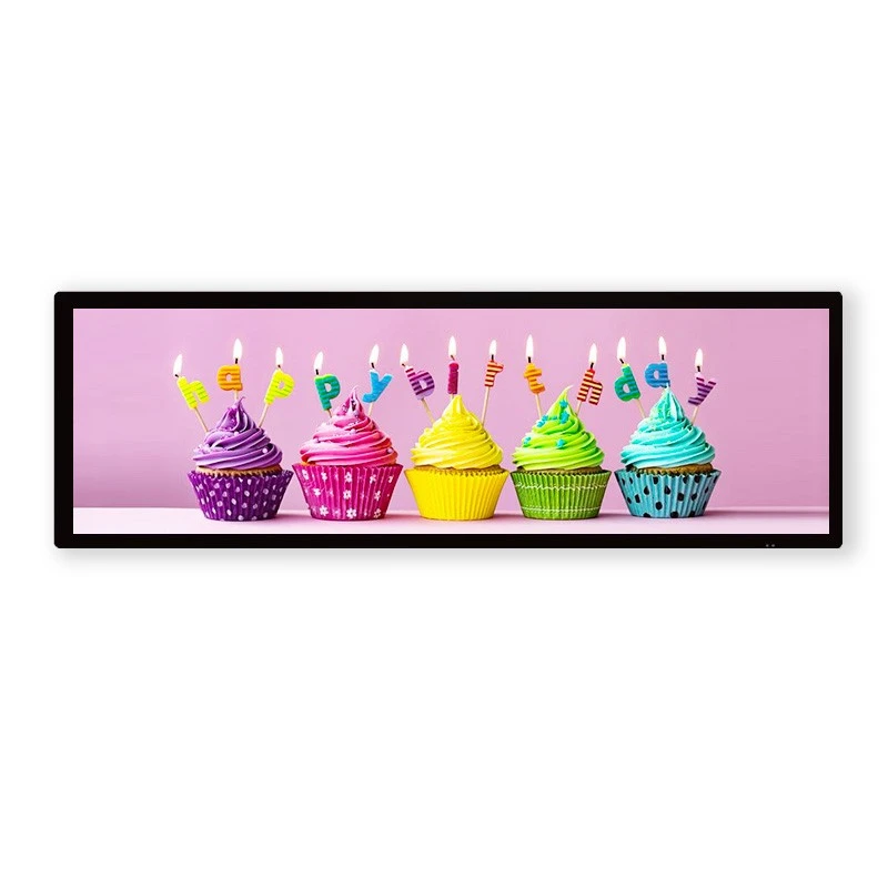 43.9 pulgada LCD Bar display doble nga face screen manufacturer