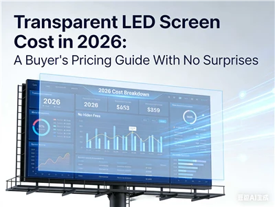Transparent LED Screen Cost in 2026 Maysa a Giya ti Panagpresyo ti Buyer nga ...