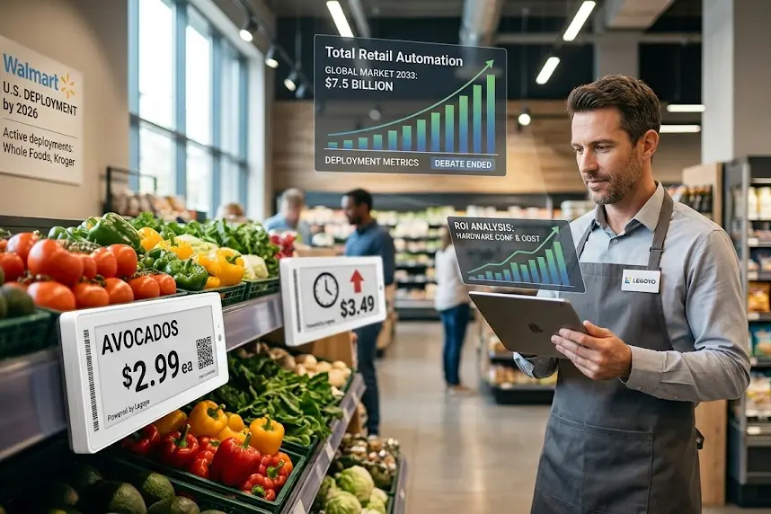 Electronic Shelf Labels: Pudno a Gastos, Siasino ti Mangipakat Kadagita, ken ...