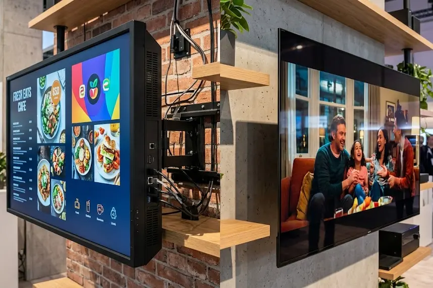 Komersio a Display vs Consumer TV: Dagiti Kangrunaan a Pagdumaan, Pudno a Gas...