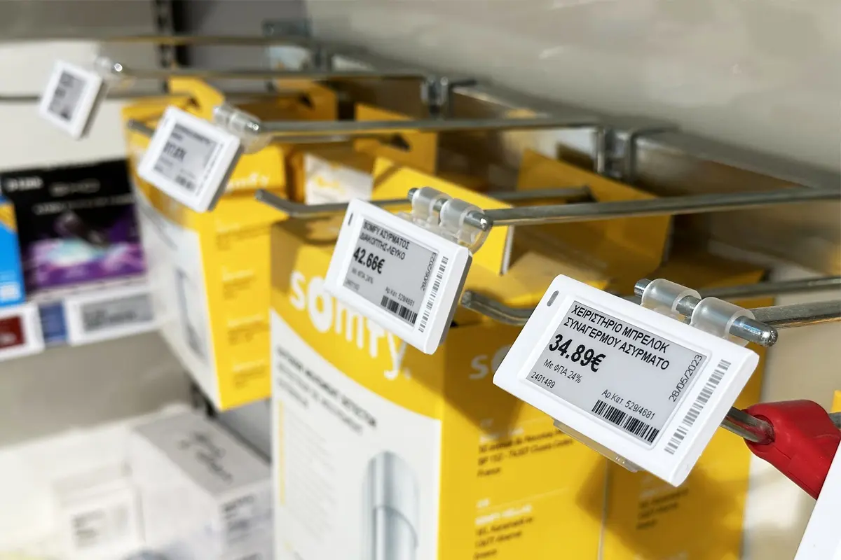 12 Dagiti Kaso ti Panagusar iti Elektronika nga Etiketa ti Estante a Lab-awan...