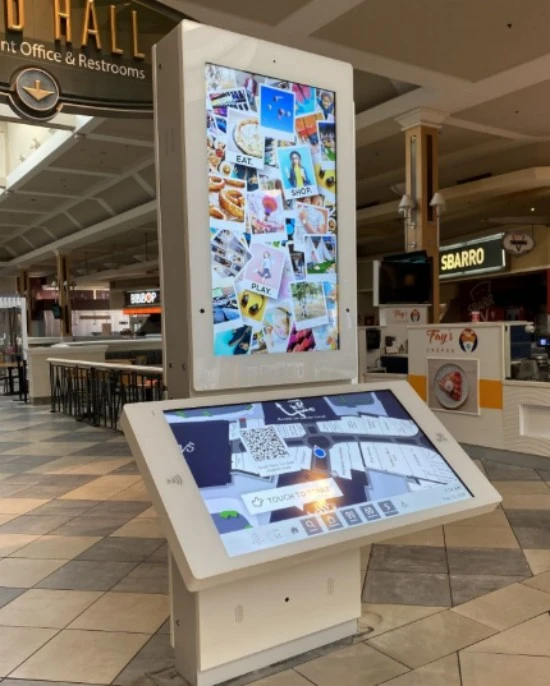 Ania dagiti Senario a Kasayaatan a Maibagay Kadagiti Touchscreen Display Kiosk
